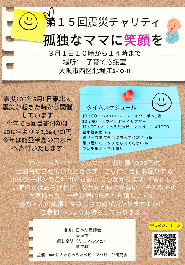 大阪震災チャリティ