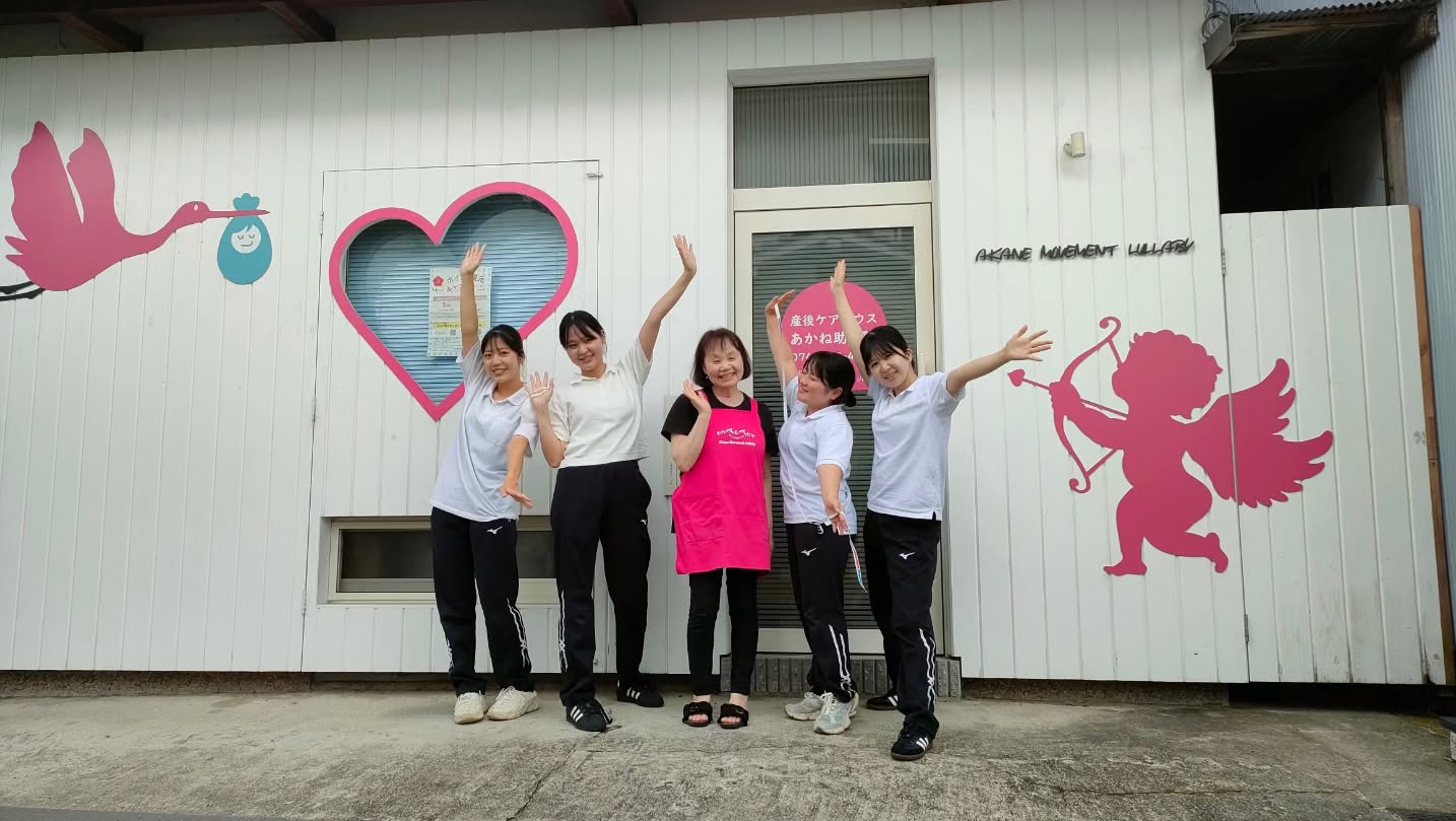 奈良県医師会看護専門学校3年生の母性実習にきました！！凄く勉強になりました！わらべうたはオキシトシン分泌2倍の効果️　皆さん是非試してください＼(^o^)／